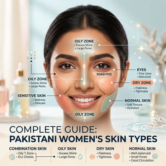 How to Know Your Skin Type in Pakistan — Complete Guide for Pakistani Women