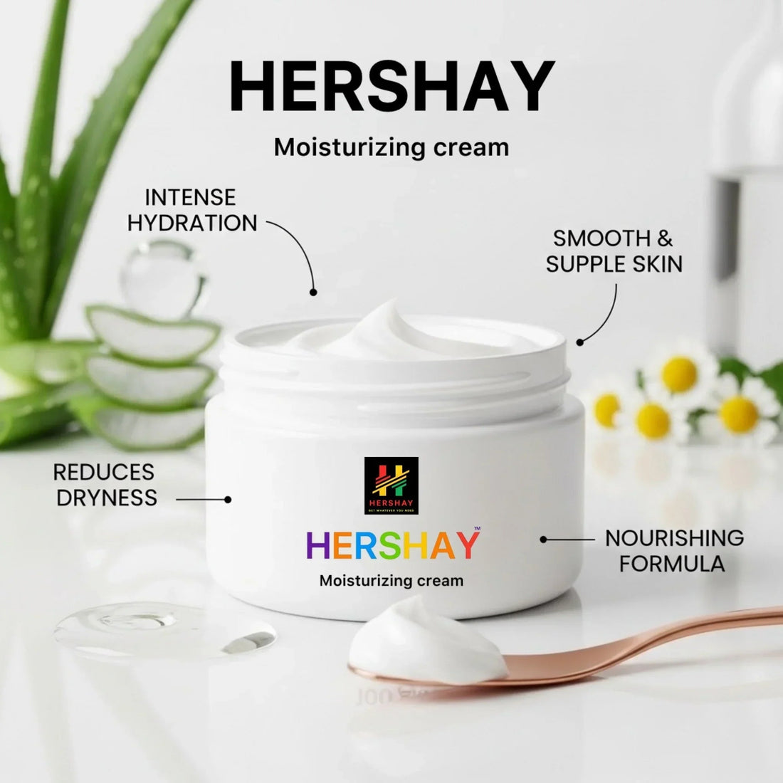 moisturiser for dry skin - HERSHAY