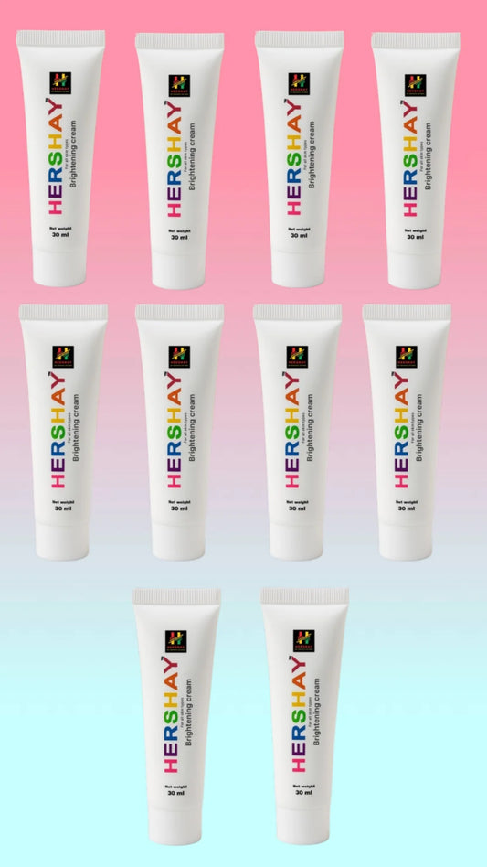 Hershay bundle of 10 brightening creams