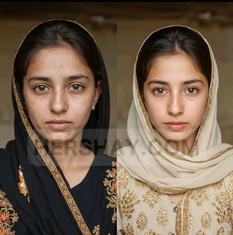 Hershay anti pigmentation cream before and after