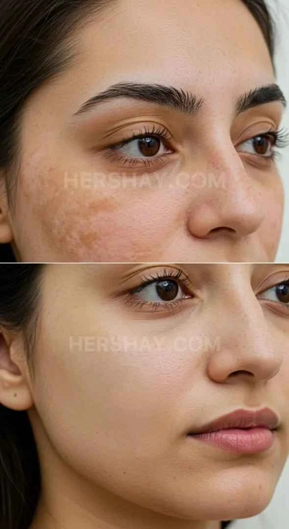 HERSHAY Anti-Pigmentation Skincare Bundle – Face Wash + Cream Duo