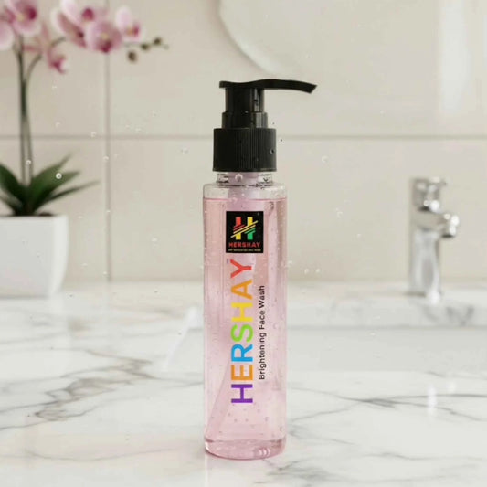 HERSHAY Brightening Face Wash – Gentle Cleanse & Glow for All Skin Types
