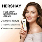 HERSHAY Full Body Brightening Cream – Even Tone & Hyperpigmentation Treatment