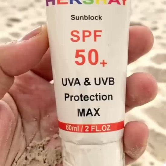 Best sunscreen in Pakistan is Hershay sunblock 